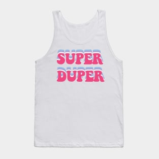 Super Duper Seventies Eighties Style Tank Top